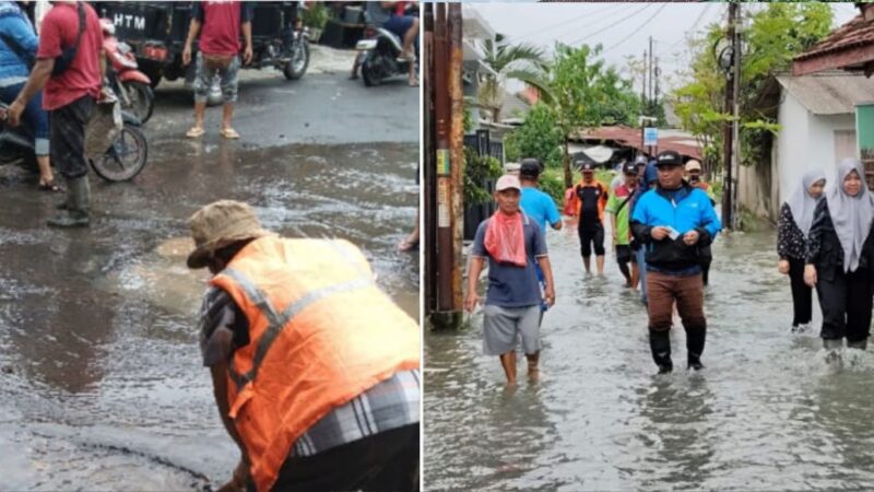 Gerak Cepat! Kadis PU Kota Turun Langsung Tangani Banjir di Bandar Lampung