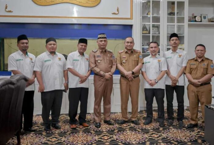 Perkenalkan 2 Gebrakan Program Gerai Z-Ifthar dan BMM, Baznas Metro Audiensi Dengan Walikota