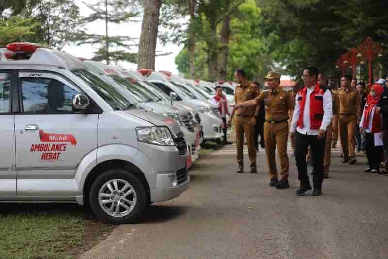 Jelang Hari Raya Idul Fitri Parosil Mabsus Lakukan Pengecekan Kendaraan Ambulance.