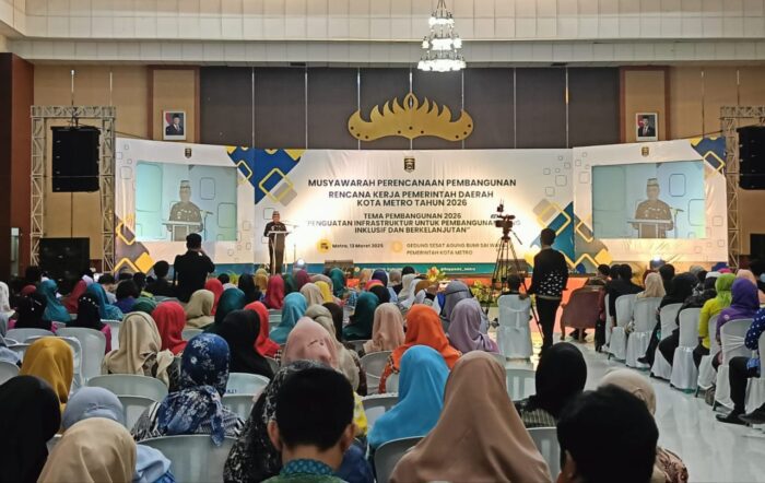 Musrenbang Tingkat Kota Metro Tahun 2026, Prioritas Penguatan Infrastruktur