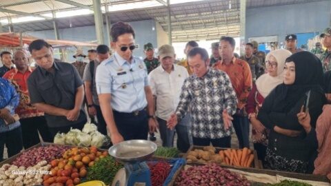Bupati Egi Sidak Pasar Tradisional, Pastikan Stabilitas Harga dan Kesejahteraan Pedagang