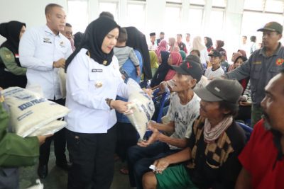 Pemerintah Kota Bandar Lampung Salurkan 223 Ton Beras Bansos untuk 44.611 KK