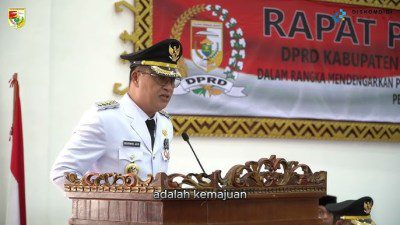 Bupati Novriwan Perkenalkan Visi Kepemimpinannya Dalam Rapat Paripurna DPRD