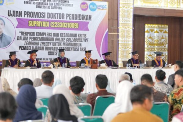 FKIP Gelar Ujian Terbuka Sidang Promosi Doktor Supriyadi