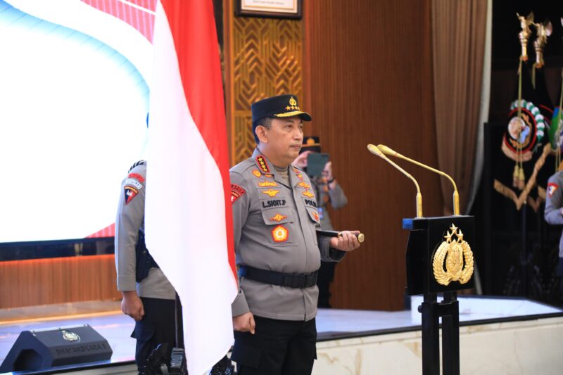 Mabes Polri Gelar Korps Raport Kenaikan Pangkat Pati Polri Terhadap Perwira Tinggi
