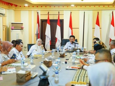 Pemprov Lampung Terima Kunjungan Tim Itjen Kemendagri dalam Rangka Pembinaan dan Pengawasan Kinerja Pemerintah Daerah