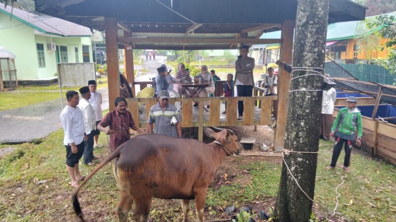 Meriahnya idul Adha 1446H,Bersama Masyarakat dan Keluarga Besar Kodim 0420