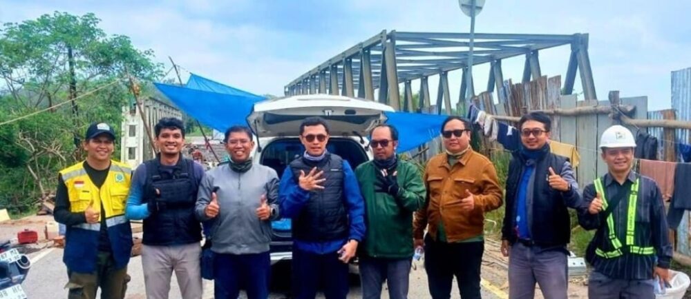 Gunakan Sepeda Motor, Kepala BPJN Jambi Monitoring dan Evaluasi Langsung Jalan Nasional Jambi-Bulian-Tembesi-Sarolangun.