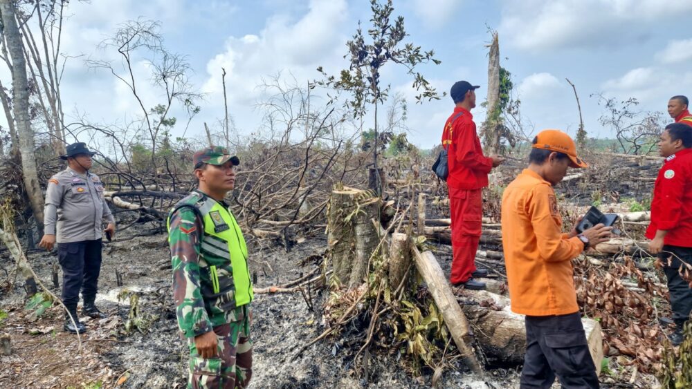 Cegah Karhutla, Babinsa Gencarkan Patroli di Lahan Perkebunan Warga