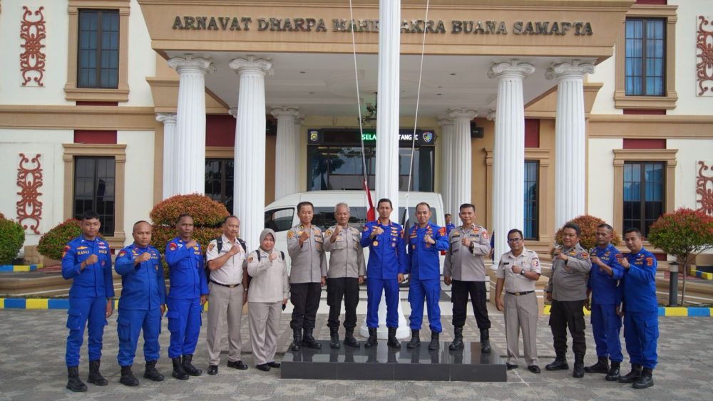 SLOG POLRI LAKUKAN PENDATAAN ALSUS DI KANTOR DITPOLAIRUD POLDA JAMBI