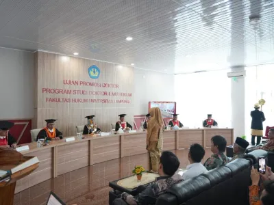 FH Gelar Sidang Terbuka Promosi Doktor ke-33 Ilmu Hukum