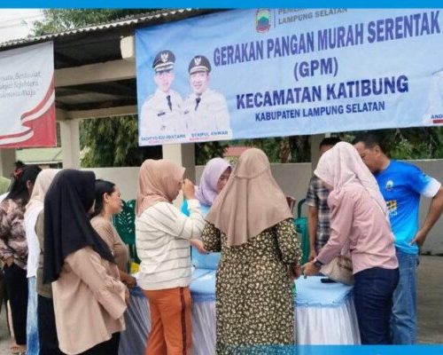Pemkab Lampung Selatan Gelar Gerakan Pangan Murah di 17 Kecamatan