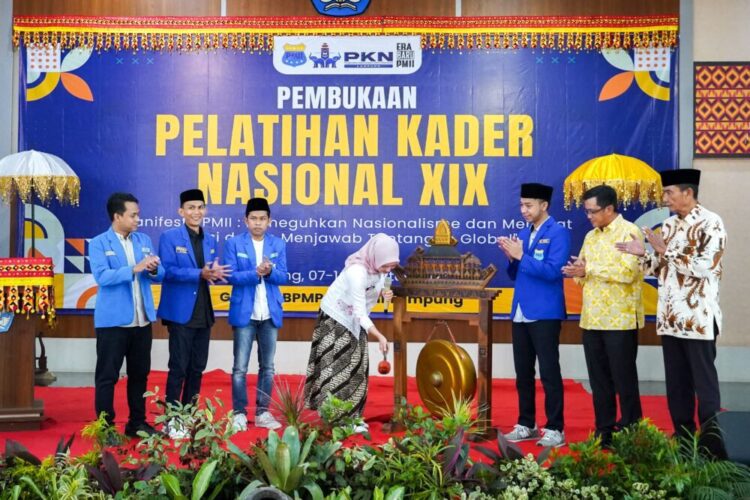 Pelatihan Kader Nasional PMII Digelar di Lampung, Pemprov Lampung Dukung Upaya Peningkatan SDM Berkualitas