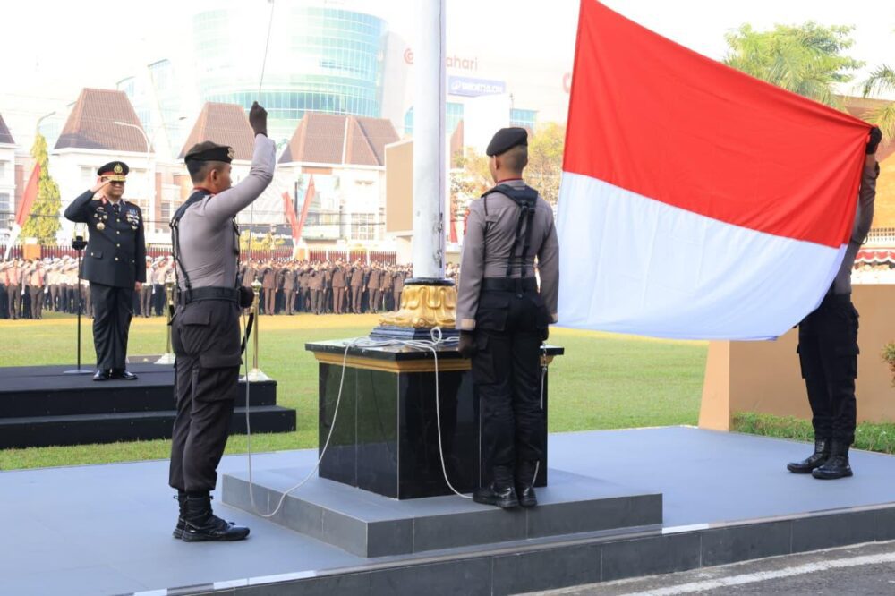 Polda DIY Gelar Upacara Peringatan Ulang Tahun Ke-80 RI Tahun 2025