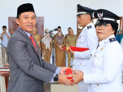 Lantik 60 Peratin, Parosil Mabsus Minta Prioritas Pembangunan Infrastruktur