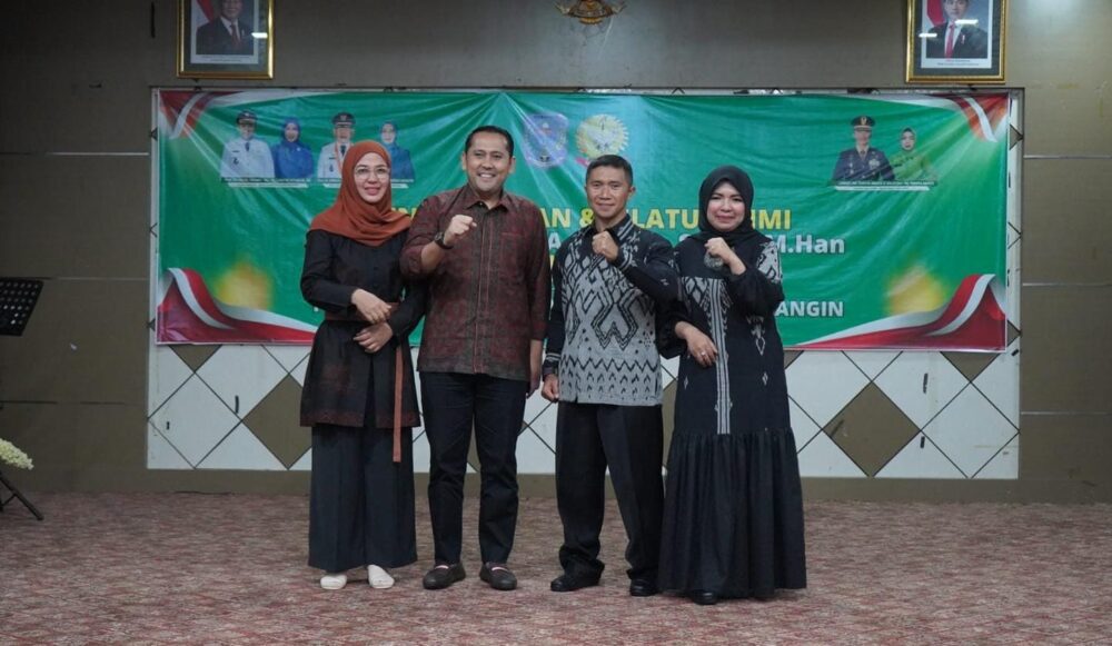 Suasana Hangat dan Penuh Kebersamaan dalam Penyambutan Letkol Inf Yakhya Wisnu Arianto, S.Sos., M.Han sebagai Dandim 0420/Sarko di Kediaman Bupati Merangin