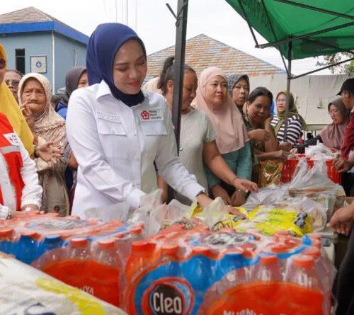 PMI Lampung dan TNI AL Gelar Bakti Sosial di HUT ke-80