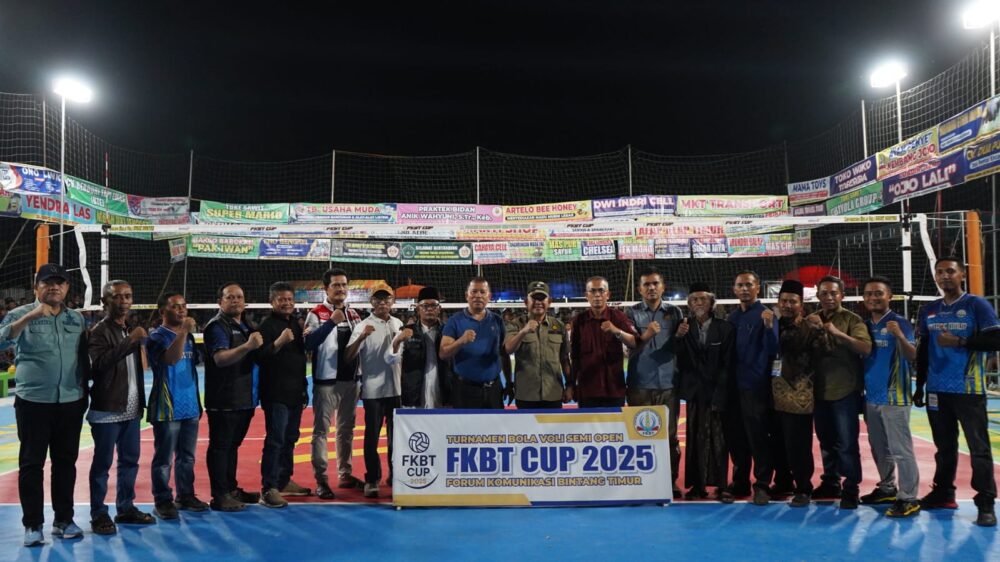 Wabup H A Khafid Tutup Turnamen Volly FKBT Cup,