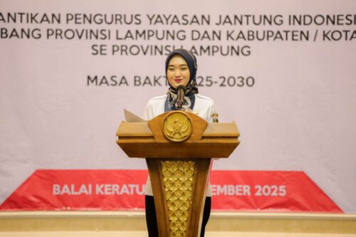 Wagub Jihan Nurlela Ajak Pengurus Yayasan Jantung Indonesia Jadi Garda Terdepan di Masyarakat