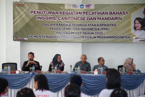Unila Tutup Pelatihan Bahasa Asing untuk Pekerja Migran