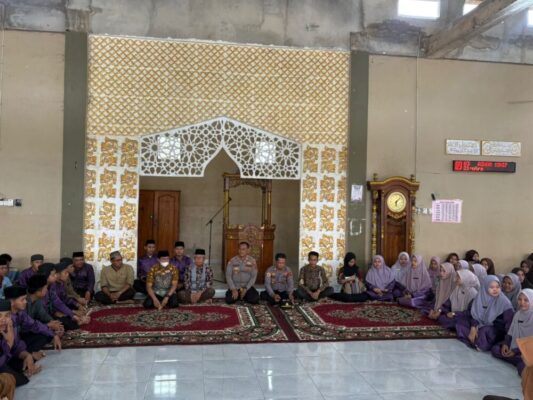Polres Merangin Sukses Gelar Evaluasi Program Makan Bergizi Gratis di Pondok Pesantren Tahfizul Qur’an Lebay Yasin