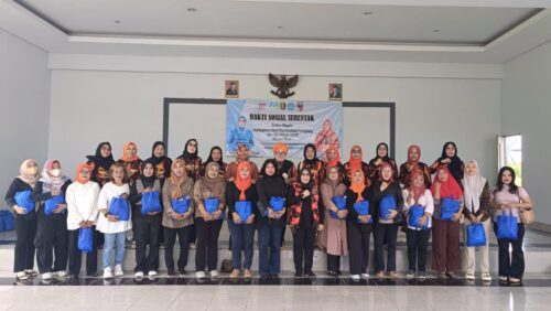 Rangkaian Peringatan Hari Ibu ke-97, Srikandi PP Lampung Gelar Bakti Sosial