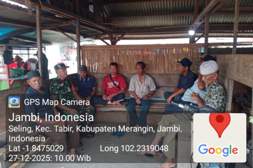 Babinsa Koramil 420-08/Tabir Aktif Patroli Keamanan dan Komsos, Situasi Wilayah Aman Terkendali