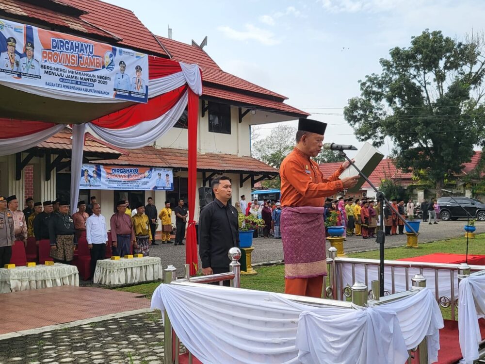 Peringati HUT ke-69 Provinsi Jambi, Wabup A. Khafidh Ajak Masyarakat Bersatu Bangun Daerah
