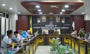 Komisi V DPRD Lampung Terima Audiensi Forum Masyarakat Terkait Usulan Regulasi Sosial dan Budaya