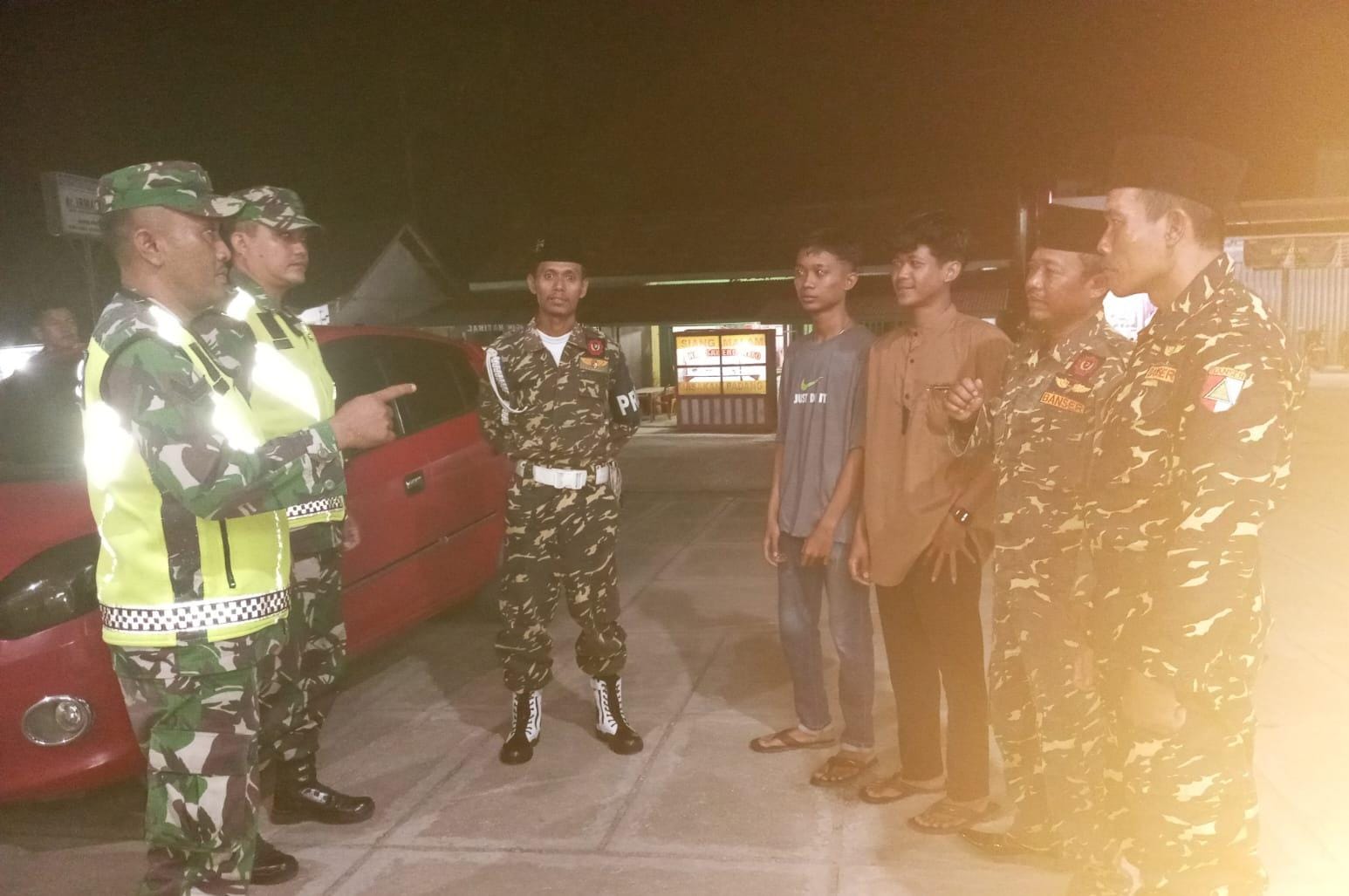 Perkuat Keamanan Lingkungan di Wilayah Koramil 420-08/Tabir