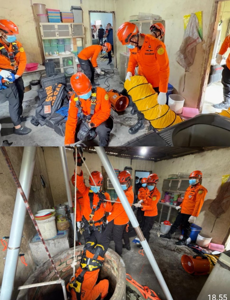 Warga Muaro Jambi Ditemukan Meninggal Dunia di Dalam Sumur, Tim SAR lakukan Evakuasi