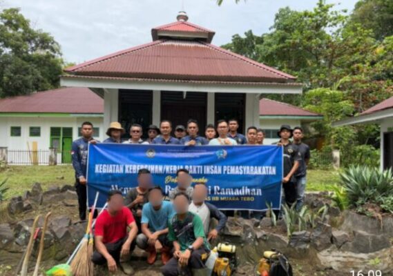 Sambut Ramadhan 1447 H, Lapas Muara Tebo Gelar Kerja Bakti Insan Pemasyarakatan di Mushola At-Taqwa