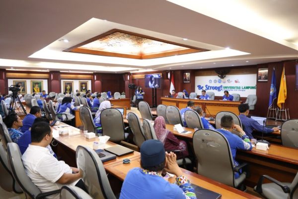 Unila Gelar Workshop Kerja Sama Berdampak dan Pengurusan Izin PDLN