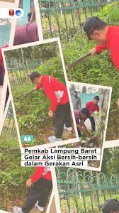 Pemkab Lampung Barat Gelar Aksi Bersih-bersih dalam Gerakan ASRI
