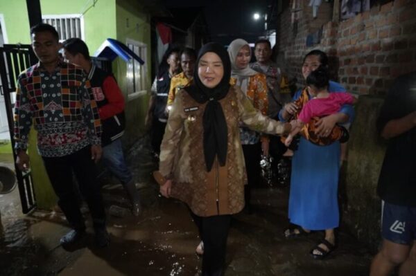 Pemkot Bandar Lampung Bergerak Cepat Bantu Warga Korban Banjir di Way Halim