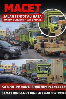 Setiap Hari Macet! Aktivitas Bongkar Muat Toko di Payo Selincah Jadi Sorotan
