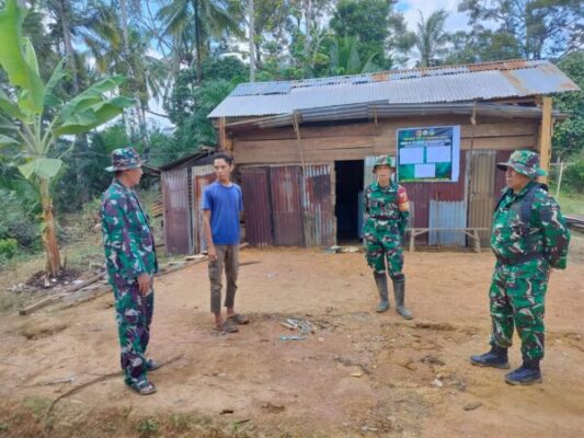 Dapat Program RTLH, Kiki : “Terimakasih TNI, Berkat TNI Saya Seperti Mimpi Miliki Rumah Bagus
