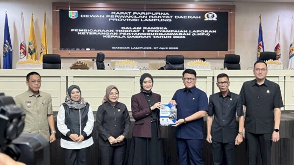 Wagub Lampung Jihan Nurlela Sampaikan LKPJ 2025 di DPRD, Fokus pada Infrastruktur, Ekonomi, dan SDM