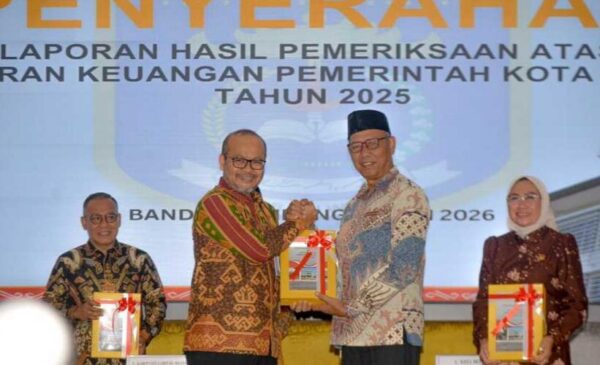 Pemerintah Kota Metro Kembali Mendapat Predikat Opini Wajar Tanpa Pengecualian Tahun Anggaran 2025 dari BPK RI