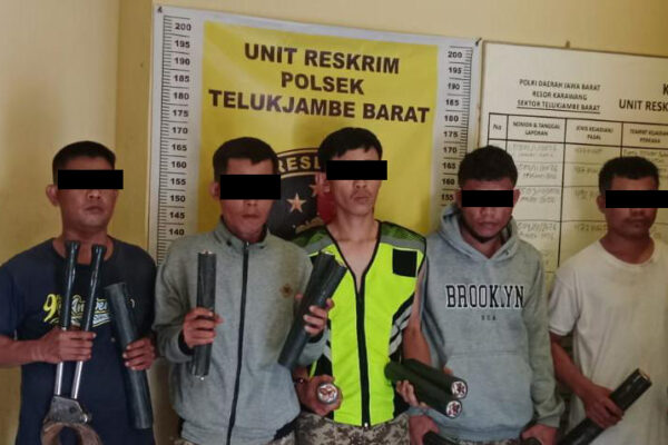 Provost GSK Tangkap 5 Oknum Security Diduga Terlibat Pencurian Potongan Kabel Tembaga di Area Kerja
